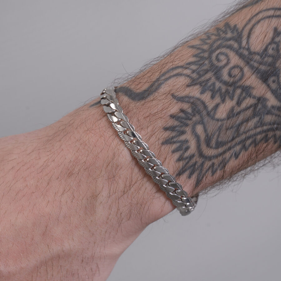 classic snake chain bracelet stainless steel waterproof silver gold ayezi jewellery unisex minimal