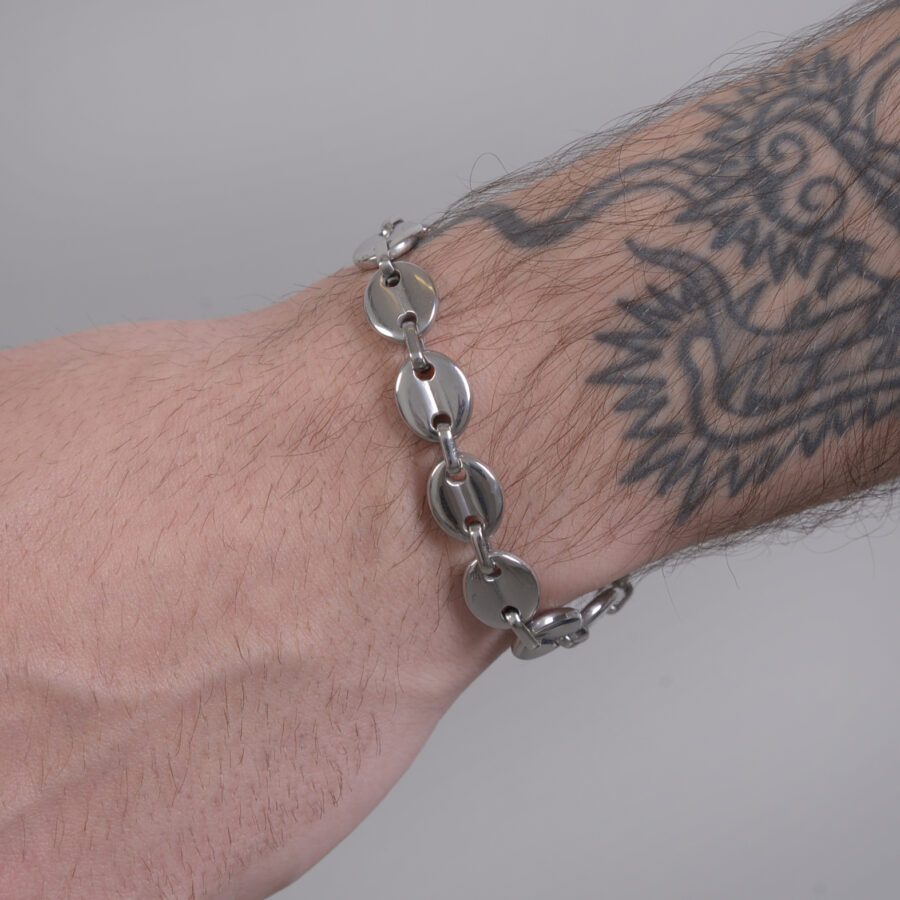 gucci link chain bracelet stainless steel waterproof silver gold ayezi jewellery unisex minimal