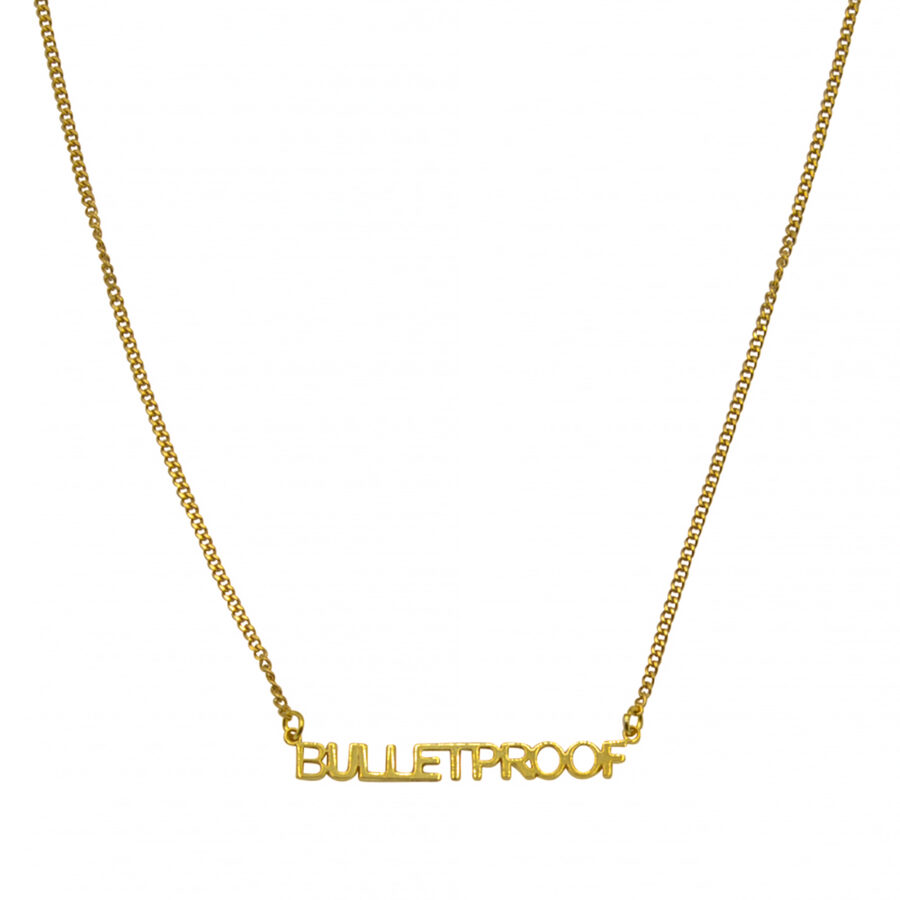 personalised sterling silver nameplate necklace custom made yellow gold