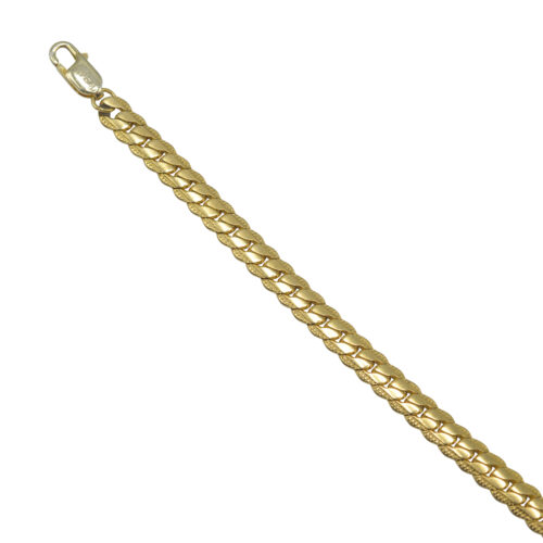 snake bracelet gold classic everyday minimal waterproof bracelet jewellery on white background